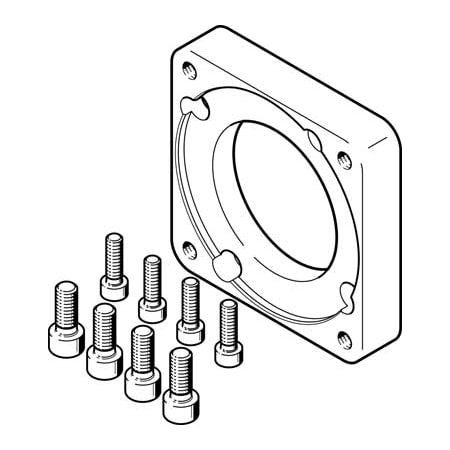Festo Motor Flange EAMF-A-77A-100A EAMF-A-77A-100A